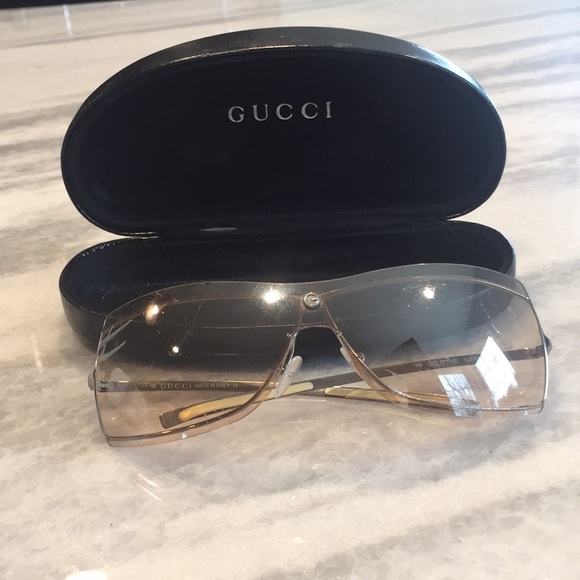 gucci see through glasses